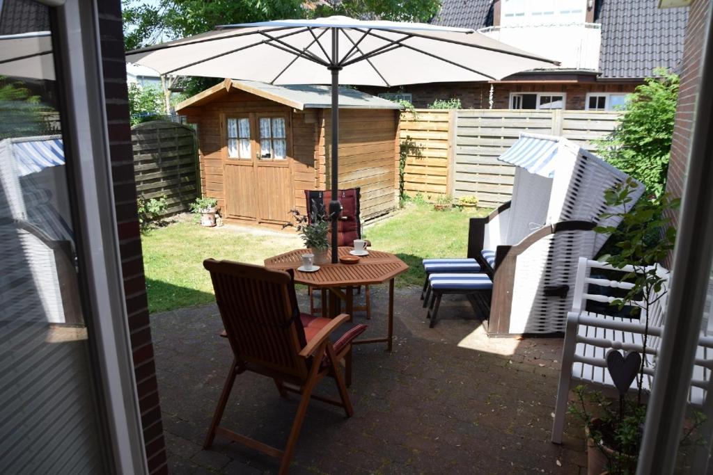 Erdgeschosswohnung In Alt-Westerland. Esterno foto